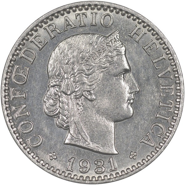 25966_1 20 Rappen, 1931, unzirkuliert