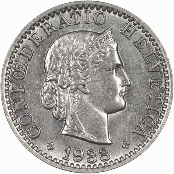 25974_1 20 Rappen, 1933, unz/stgl
