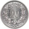 20 Rappen, 1934, unz/stgl