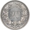 20 Rappen, 1936, Stempelglanz