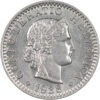 20 Rappen, 1938, unzirkuliert