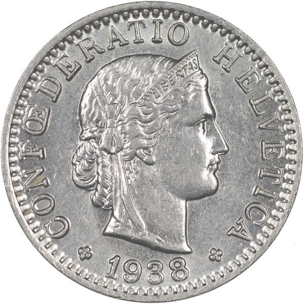 25980_1 20 Rappen, 1938, unzirkuliert