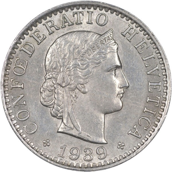 25984_1 20 Rappen, 1939, unzirkuliert