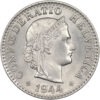 20 Rappen, 1944, Stempelglanz