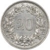 20 Rappen, 1945, fast unzirkuliert