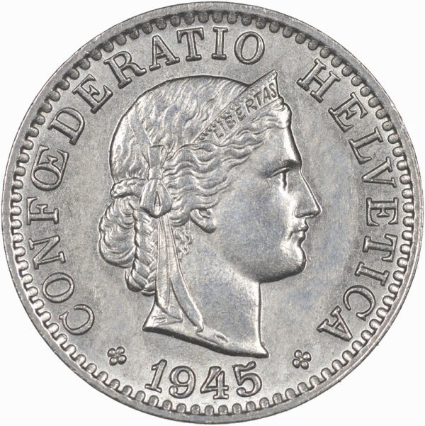 25993_1 20 Rappen, 1945, unzirkuliert
