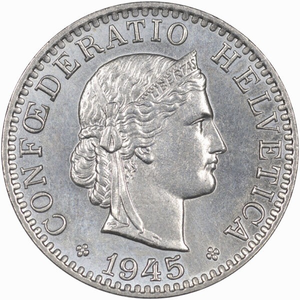25994_1 20 Rappen, 1945, unz/stgl