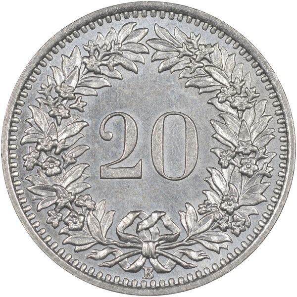 20 Rappen, 1945, unz/stgl
