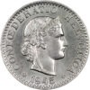 20 Rappen, 1945, Stempelglanz