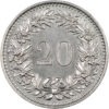 20 Rappen, 1945, Stempelglanz