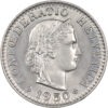 20 Rappen, 1950, Stempelglanz