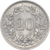 20 Rappen, 1950, Stempelglanz