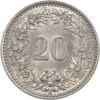 20 Rappen, 1952, unz/stgl