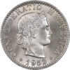 20 Rappen, 1952, Stempelglanz