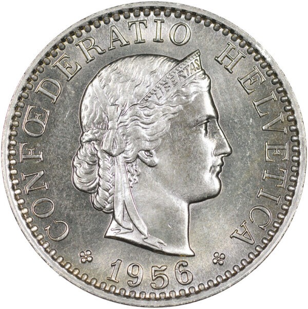 26011_1 20 Rappen, 1956, unz/stgl