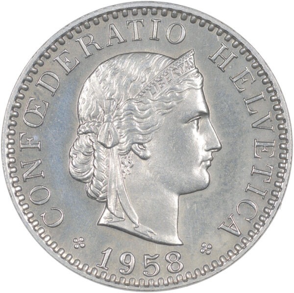 26020_1 20 Rappen, 1958, unz/stgl