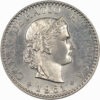 20 Rappen, 1961, Stempelglanz