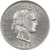 20 Rappen, 1962, Stempelglanz