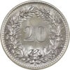 20 Rappen, 1965, Stempelglanz