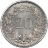 20 Rappen, 1968, Stempelglanz