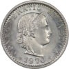 20 Rappen, 1970, Stempelglanz