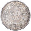 50 Rappen, 1850, fast unzirkuliert
