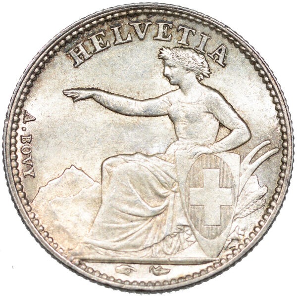 50 Rappen, 1850, Stempelglanz