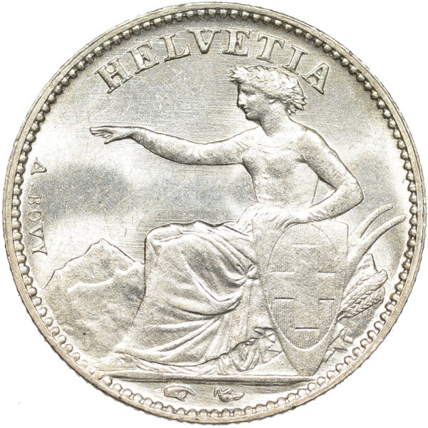 50 Rappen, 1851, unzirkuliert