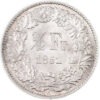 50 Rappen, 1851, unz/stgl