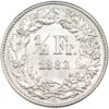 50 Rappen, 1882, unzirkuliert