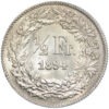 50 Rappen, 1894, fast unzirkuliert