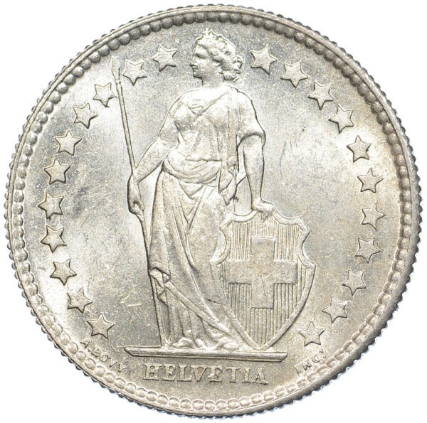 50 Rappen, 1894, fast unzirkuliert