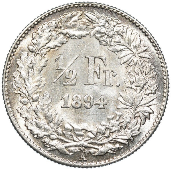 26084_1 50 Rappen, 1894, unz/stgl