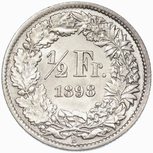 26086_1 50 Rappen, 1898, unzirkuliert