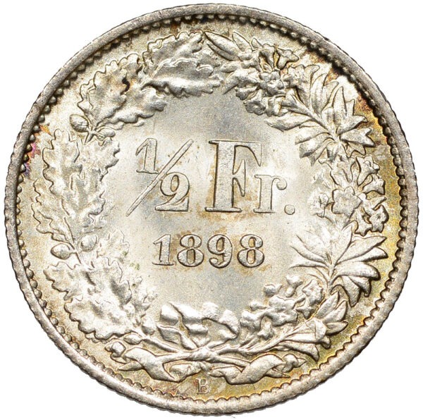 26087_1 50 Rappen, 1898, unz/stgl