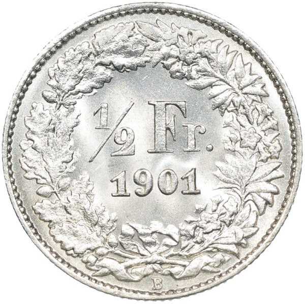 26097_1 50 Rappen, 1901, unzirkuliert