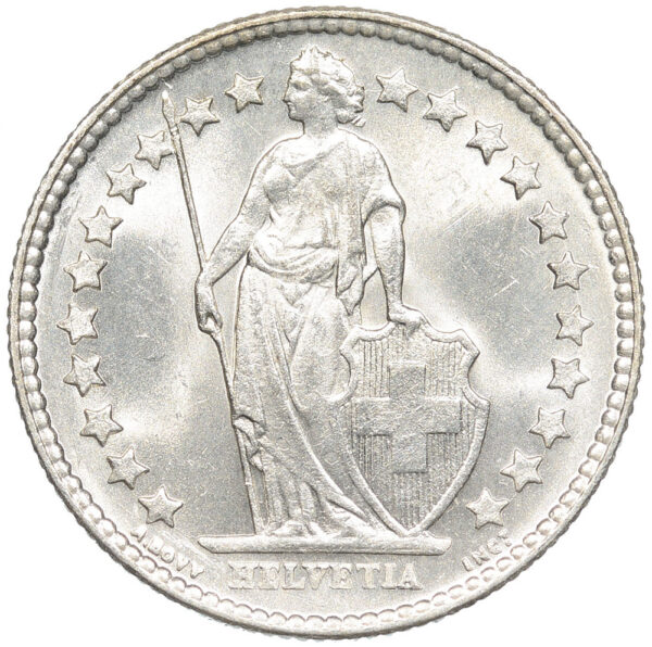 50 Rappen, 1901, unzirkuliert