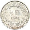 50 Rappen, 1901, unz/stgl