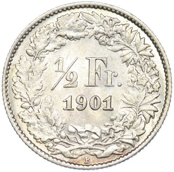 26098_1 50 Rappen, 1901, unz/stgl