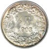50 Rappen, 1903, unzirkuliert