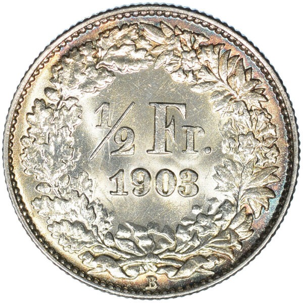 26101_1 50 Rappen, 1903, unzirkuliert
