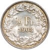 50 Rappen, 1903, unz/stgl