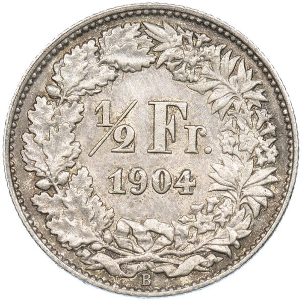 26104_1 50 Rappen, 1904, fast unzirkuliert