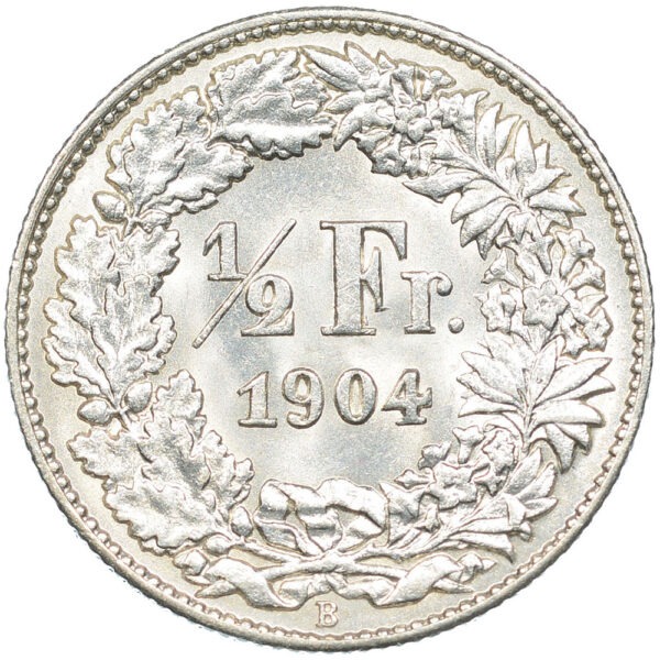 26106_1 50 Rappen, 1904, unz/stgl