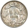 50 Rappen, 1905, unz/stgl