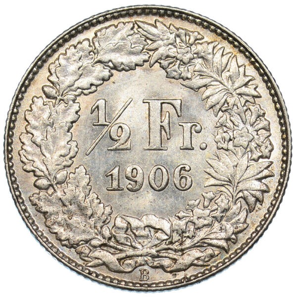 26112_1 50 Rappen, 1906, unz/stgl