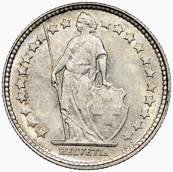 50 Rappen, 1906, unz/stgl