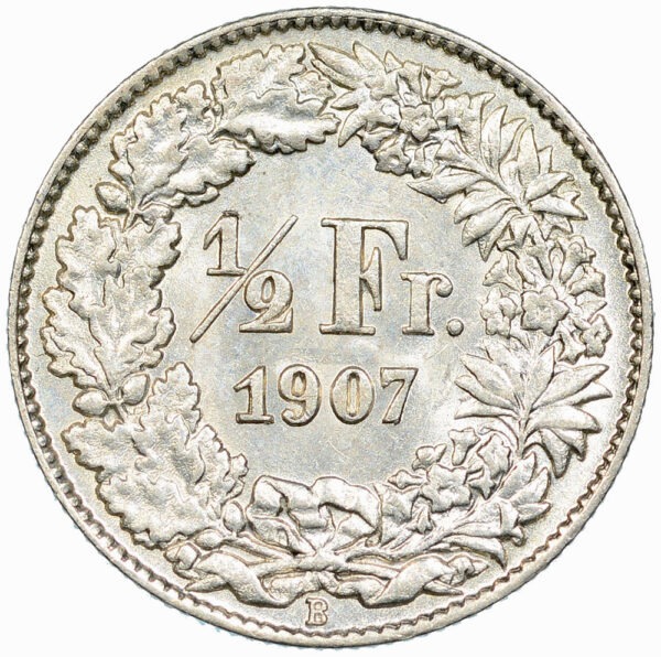 26115_1 50 Rappen, 1907, unzirkuliert