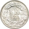 50 Rappen, 1908, Stempelglanz