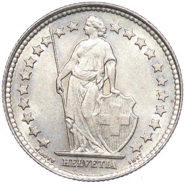 50 Rappen, 1909, unz/stgl